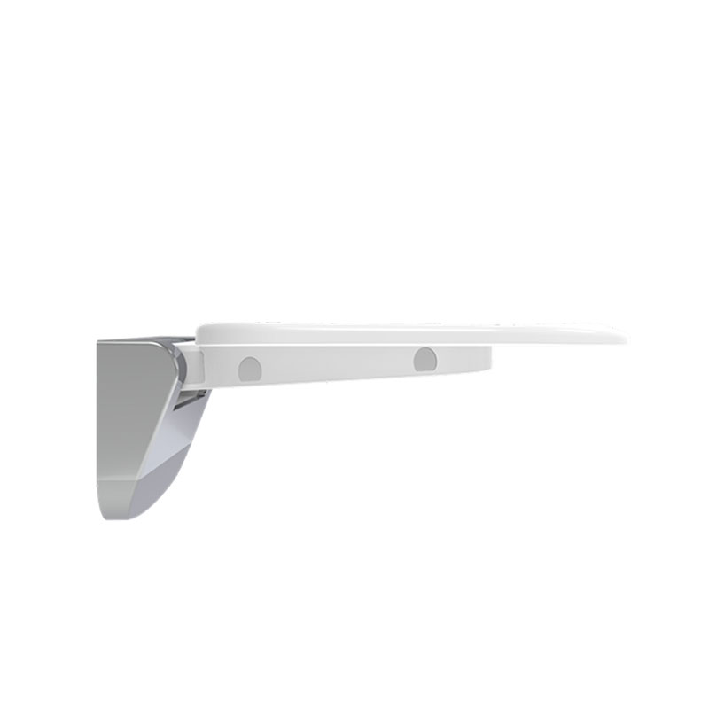 Siège de douche repliable, Blanc