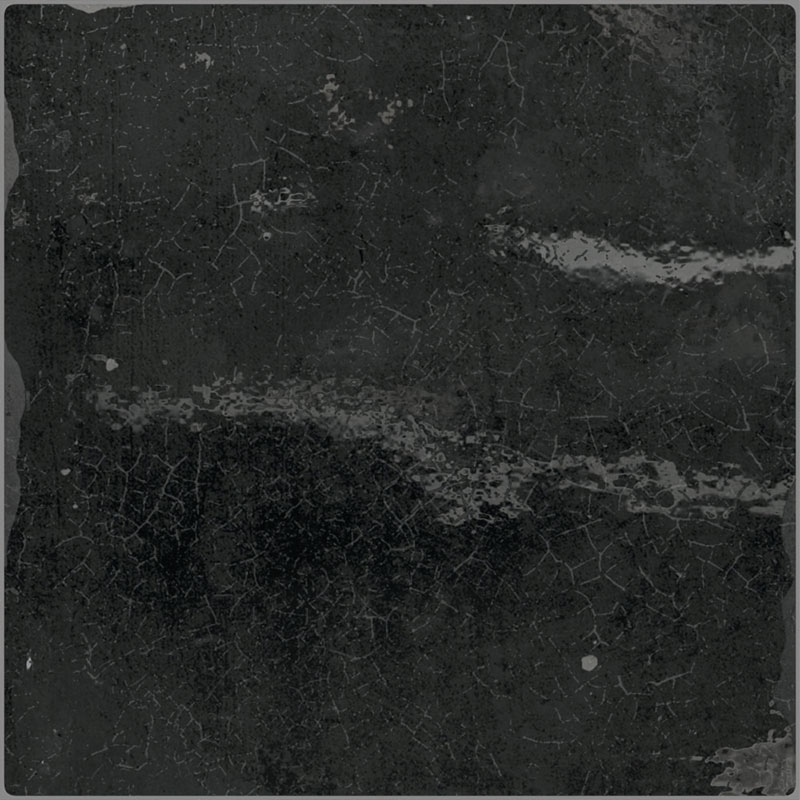 Carreau Souk, Black, 13x13 cm