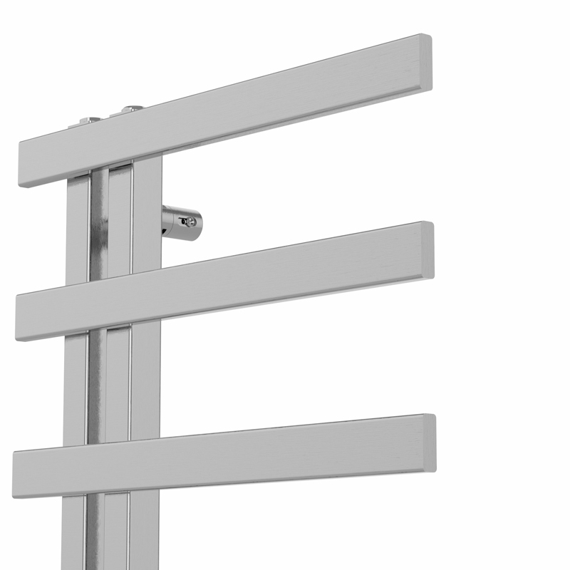 Sèche serviette électrique 400W 50X90 Inox Brossé, STAN