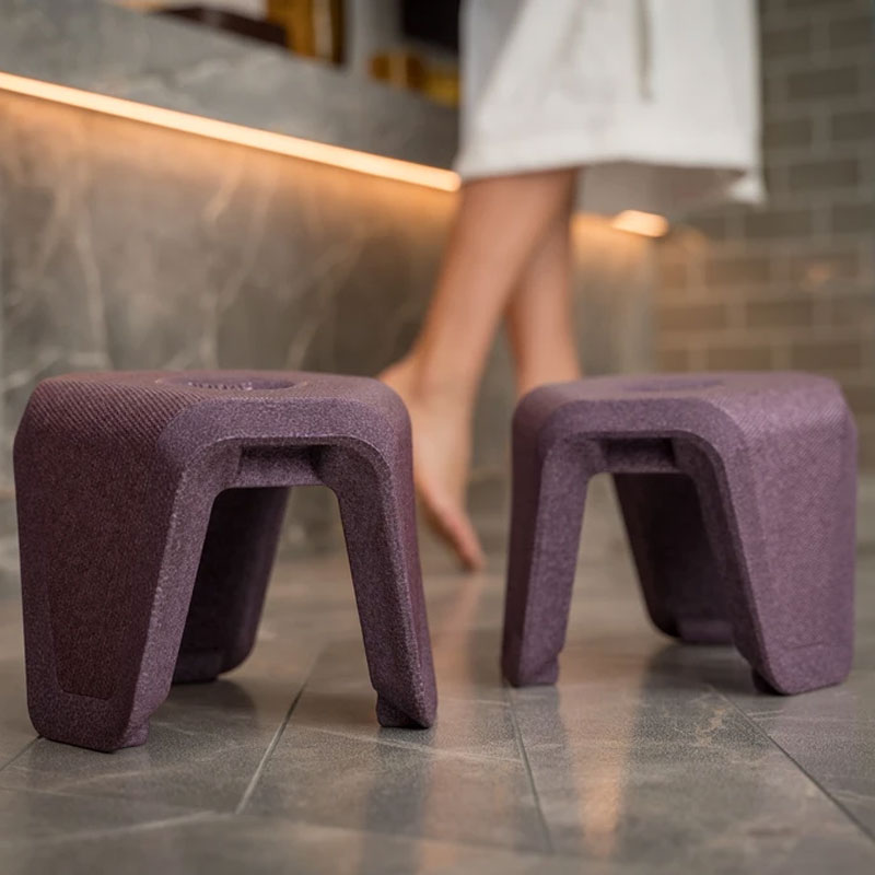 Tabourets de toilette emboîtables, Violet, Stuul