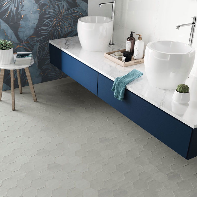 Carreau Switch Hexa, Grey, 10x11 cm