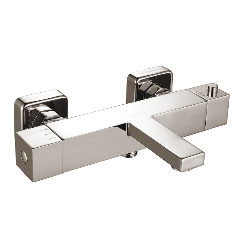 Robinet mitigeur thermostatique bain douche, chrome, Tuileries II
