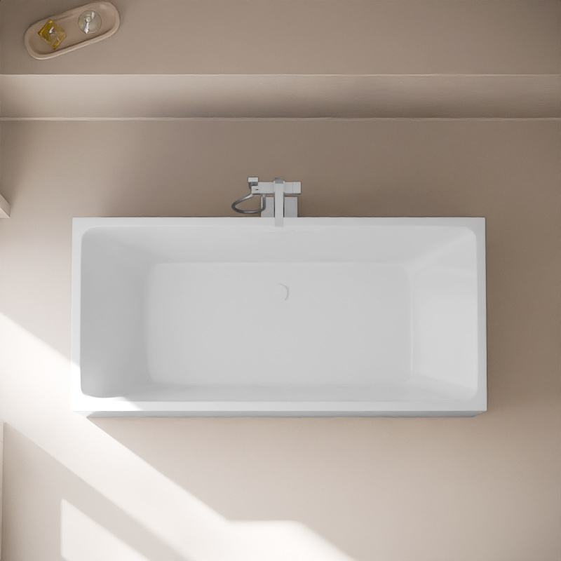 Baignoire îlot rectangulaire, 140 à 180 cm acrylique, Varese