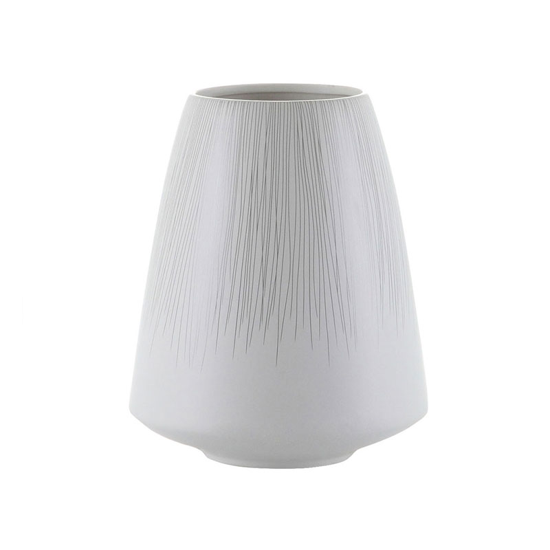 Vase en céramique, 2 dimensions, Blanc