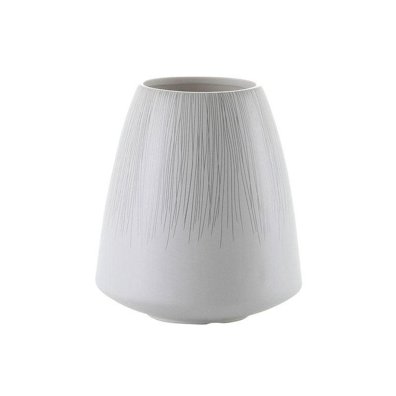 Vase en céramique, 2 dimensions, Blanc