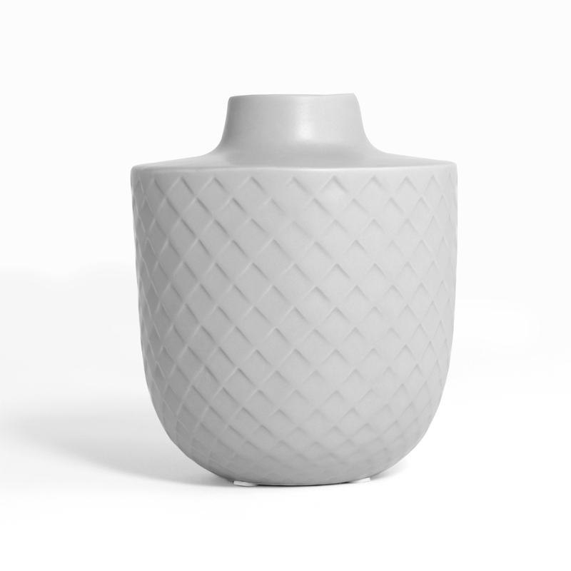 Vase en céramique, Gris
