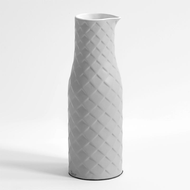Vase en céramique, 25,5 ou 33,6 cm, Gris