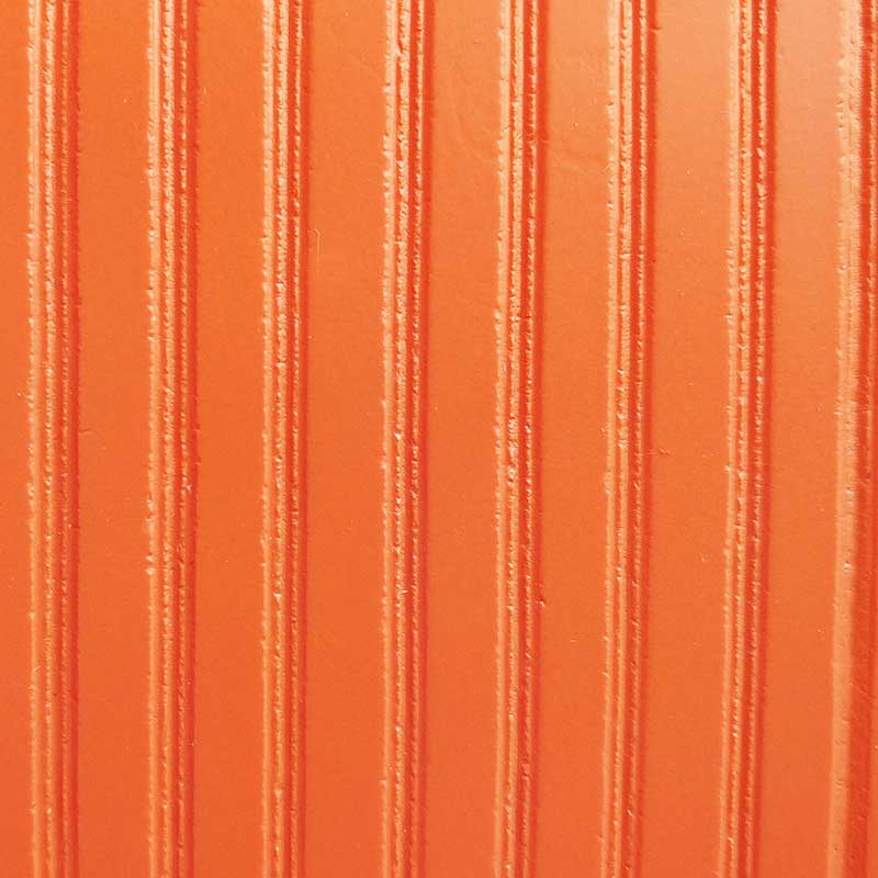 Lavabo structure suspendue 60x38 cm, aspect béton orange, Roneo