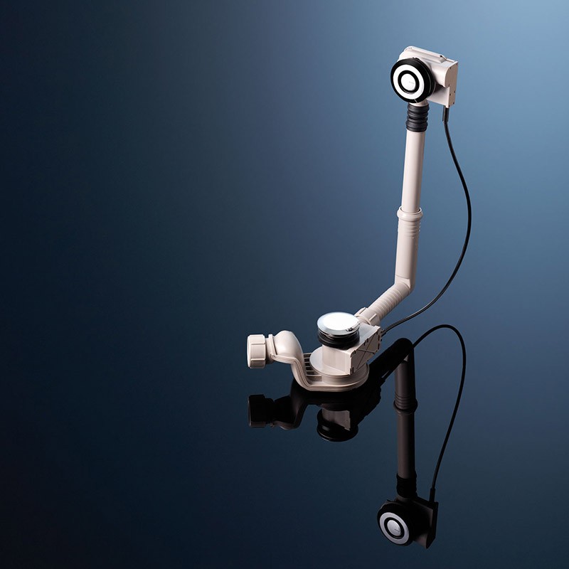 Vidage baignoire Geberit Uniflex PushControl