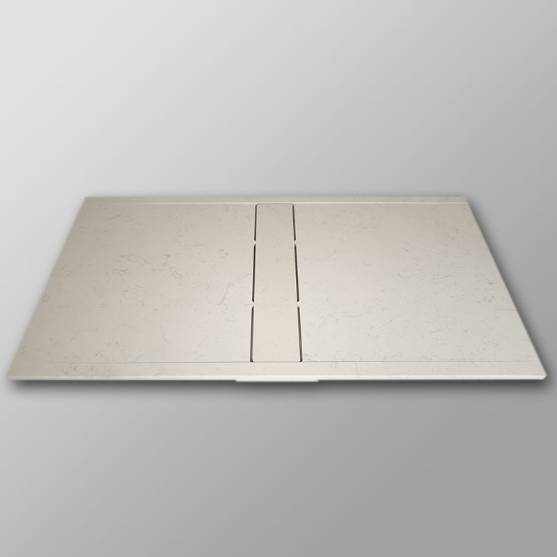 Receveur De Douche Calacata, 80x120, 140, 160 ou 200 cm, Apolo central