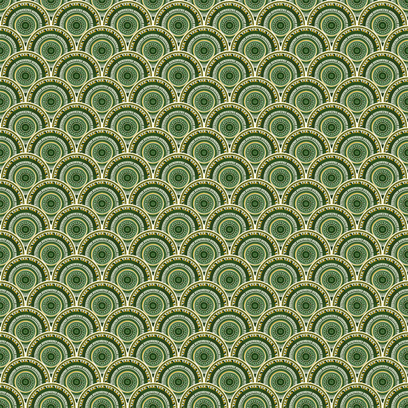 Carrelage mur Boucliers Verts, 60x120 cm