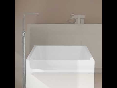 Baignoire îlot rectangulaire, 140 à 180 cm acrylique, Varese