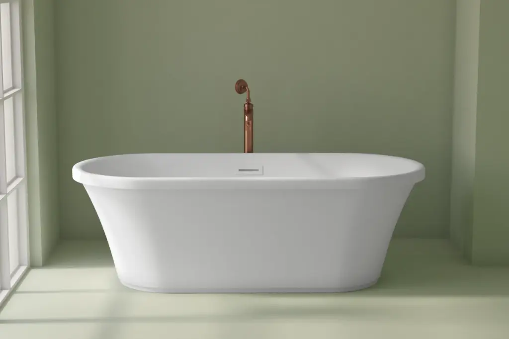 Baignoire Ilot 180x80 cm, Acrylique Mat, Mayfair