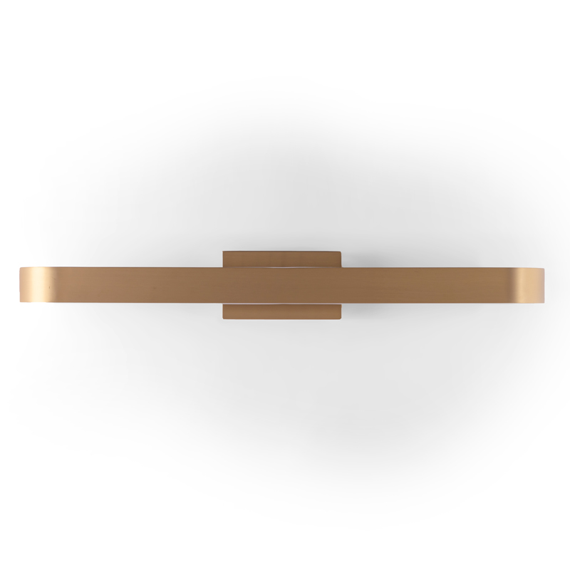 Applique murale 60 cm doré brossé, Opéra60