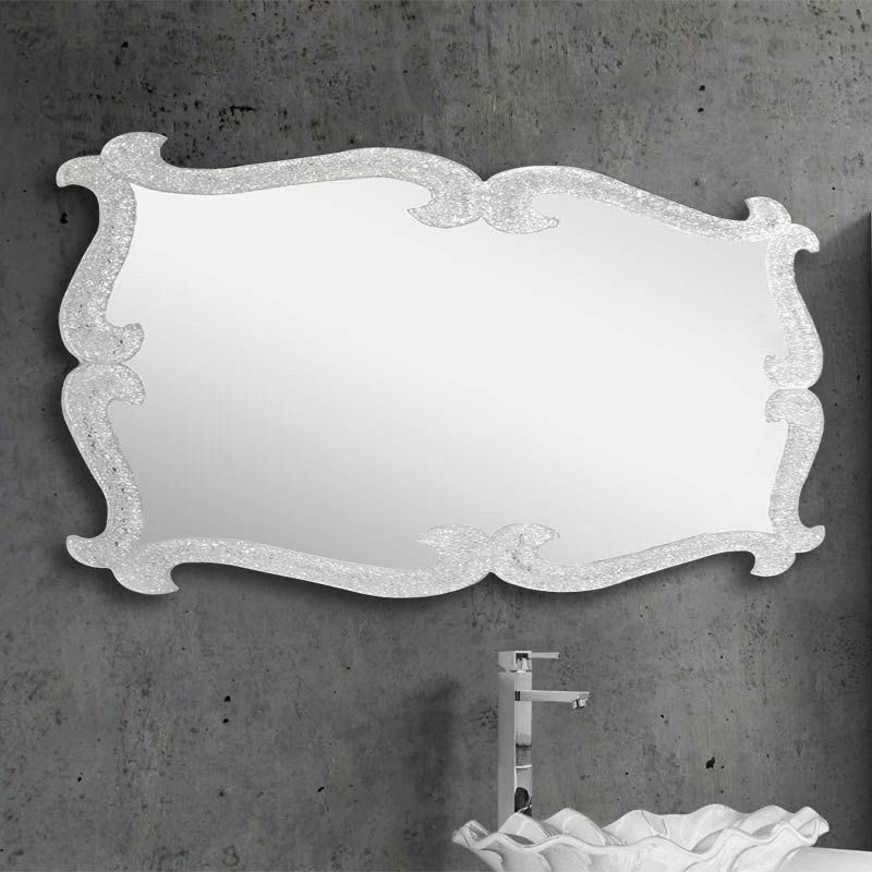 Miroir 150X75 cm, granité transparent, Marie