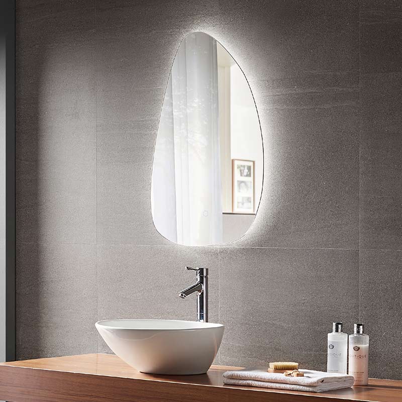 Miroir 80x52 cm lumineux avec éclairage LED, Bona