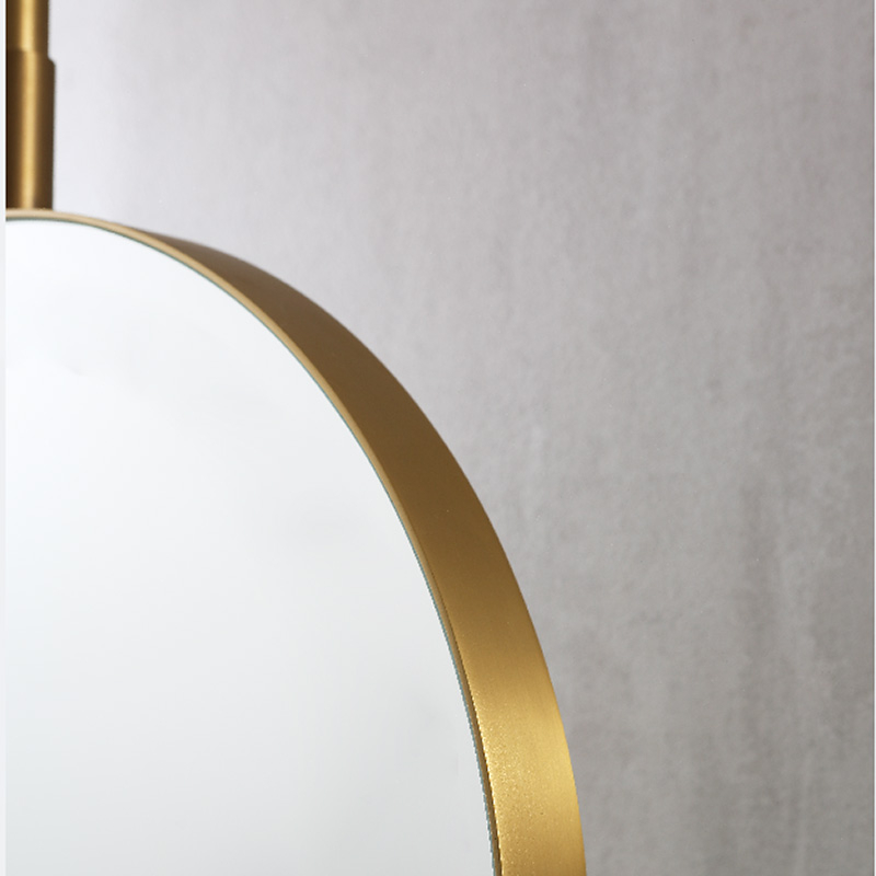Miroir suspendu Doré brossé 50X100, Châtelet