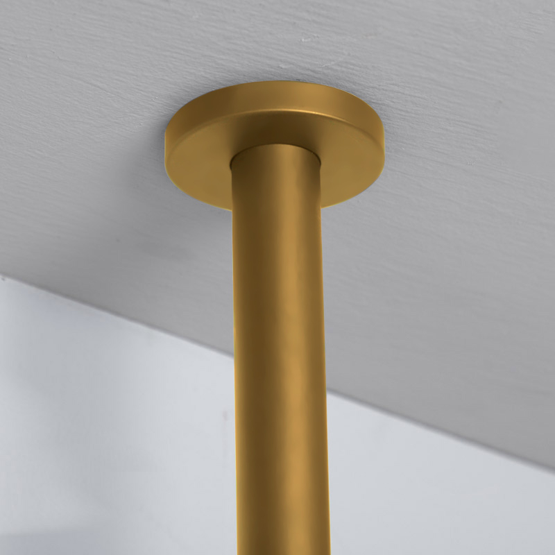 Miroir suspendu Doré brossé 50X100, Châtelet