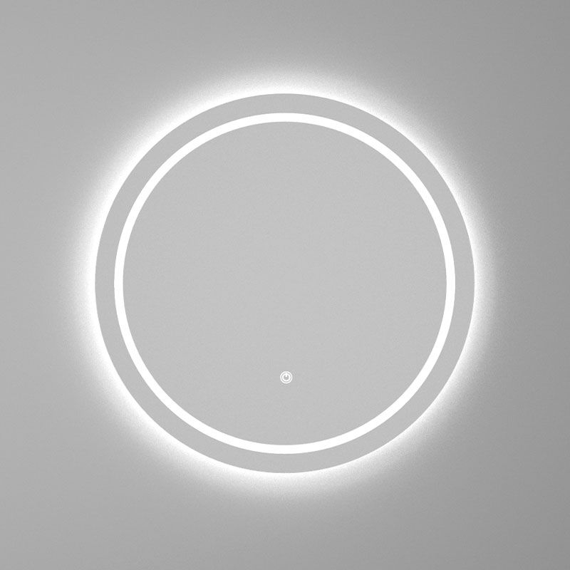 Miroir Ø60 cm lumineux LED rond, Mallorca