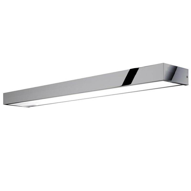 Applique murale salle de bain LED chromée, 40/60/81 cm, Qube