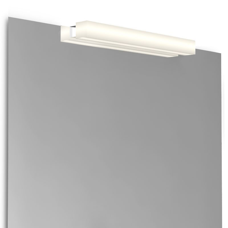 Pack miroir Reflect 40x70 à 140x80 cm et applique Ingo 40 cm