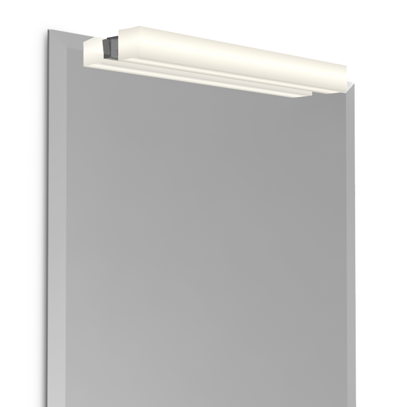 Pack miroir biseauté Reflect 40x70 à 140x80 cm et applique Ingo 40 cm