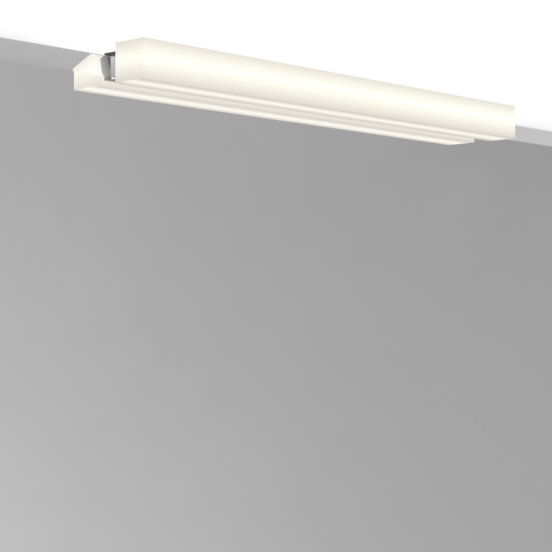 Pack miroir biseauté Reflect 60x80 à 140x80 cm et applique Ingo 60 cm