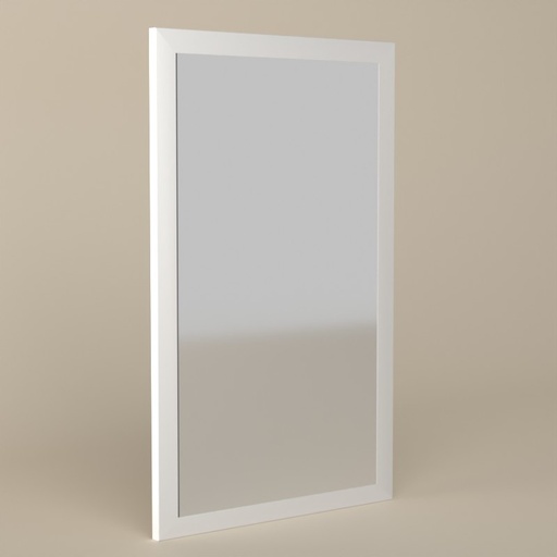 Miroir minéral , 91x56 cm, matière composite minerale, Rectangulaire