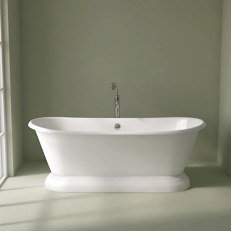 Baignoire îlot en fonte, 180x79 cm, Manchester