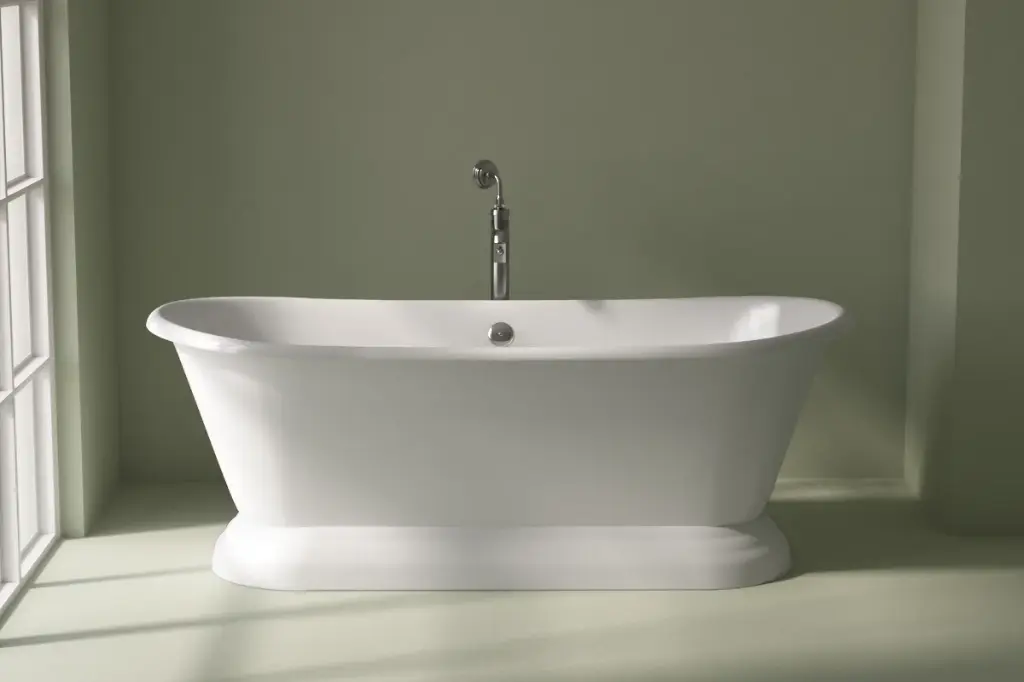 Baignoire îlot en fonte, 180x79 cm, Manchester