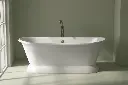 Baignoire îlot en fonte, 180x79 cm, Manchester