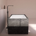 Baignoire 170x72 cm, Marbre et Résine Minérale, European Network, Lake