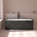 Baignoire 170x72 cm, Marbre et Résine Minérale, European Network, Lake