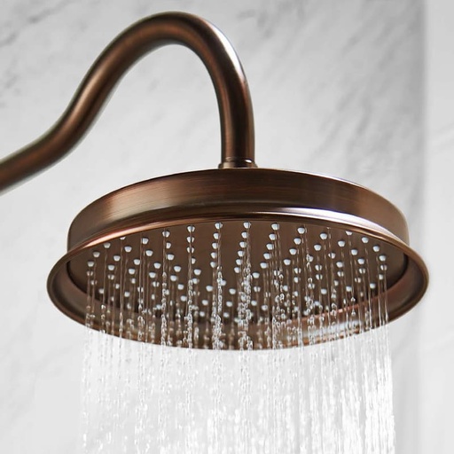 Colonne de douche avec mitigeur mécanique, traité cuivre, Liberty