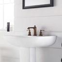Melangeur Lavabo 3 trous, traité cuivre, Liberty
