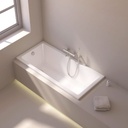 Baignoire rectangulaire, 150x70 cm, acrylique, Cavallo