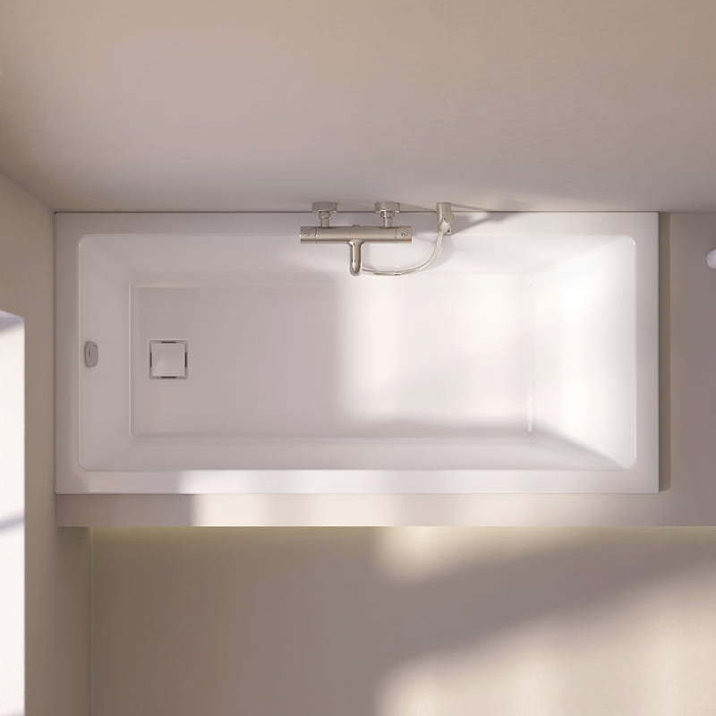 Baignoire rectangulaire, 150x70 cm, acrylique, Cavallo