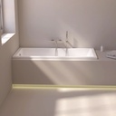 Baignoire rectangulaire, 150x70 cm, acrylique, Cavallo