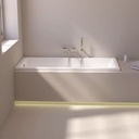 Baignoire rectangulaire, 160x70 cm, acrylique, Cavallo