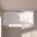 Baignoire rectangulaire, 170x75 cm, acrylique, Cavallo