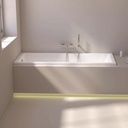 Baignoire rectangulaire, 170x75 cm, acrylique, Cavallo