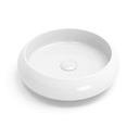 Vasque à poser, 41,5x12 cm, Blanc brillant, Stella