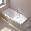 Baignoire rectangulaire, 180x80 cm, acrylique, Cavallo