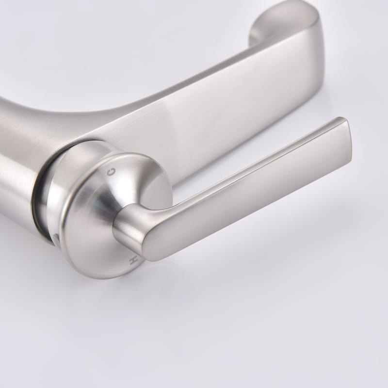 ART DECO MITIGEUR LAVABO INOX BROSSE