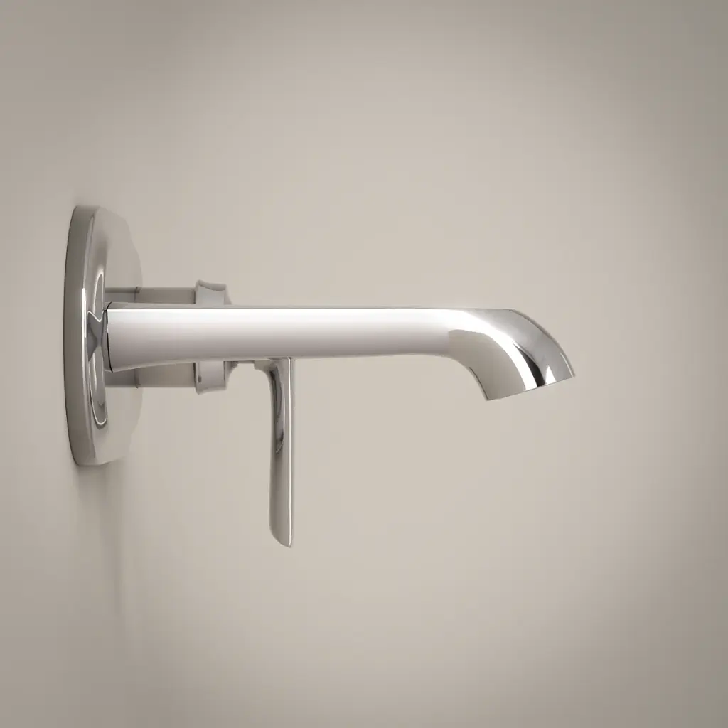 Mitigeur lavabo mural chromé, Liberty