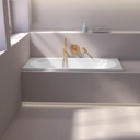 Baignoire rectangulaire, 150 x 70 cm, acrylique, Kasandra