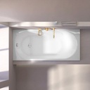 Baignoire rectangulaire, 150 x 70 cm, acrylique, Kasandra