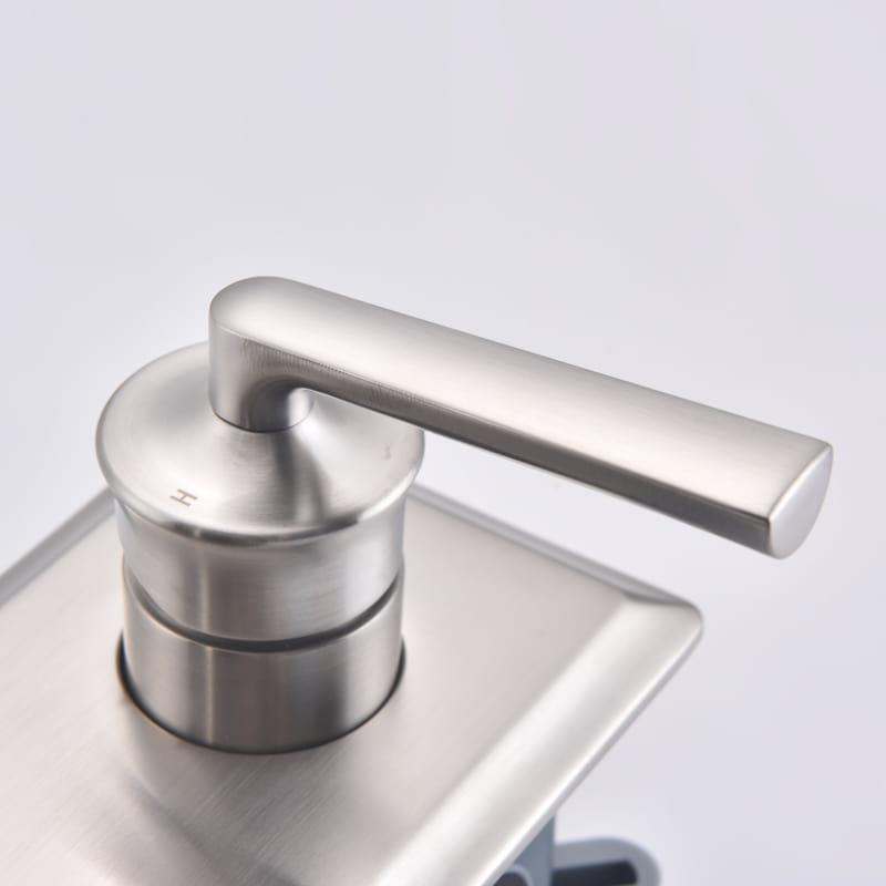 ART DECO MITIGEUR ENCASTRE LAVABO INOX BROSSE 