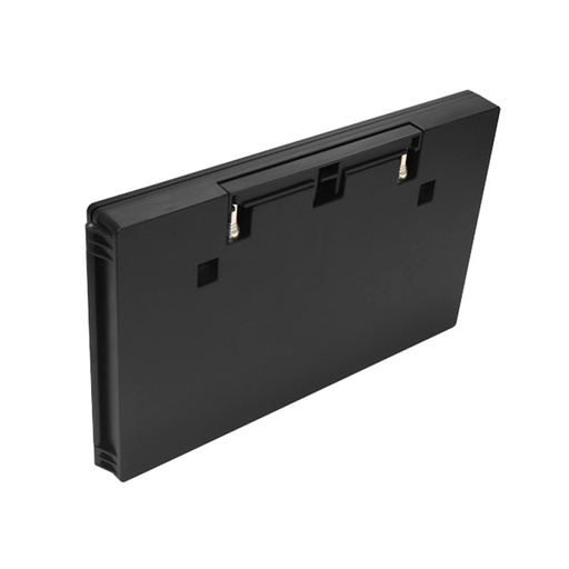 TRIPTYQUE MIROIR BARBIER + LED NOIR MAT