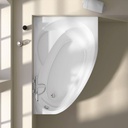 Baignoire d'angle droite, 150 x 100 cm, Flora